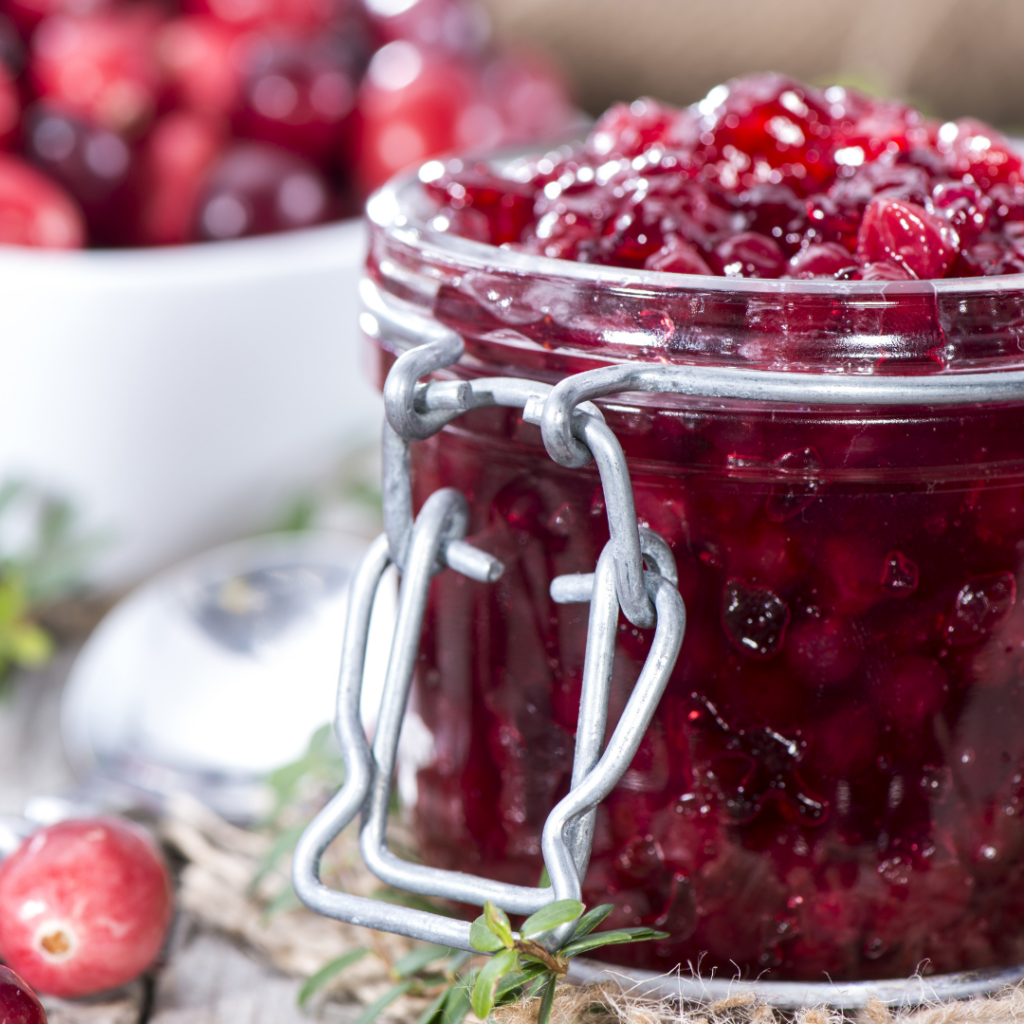 konfitura z żurawiny