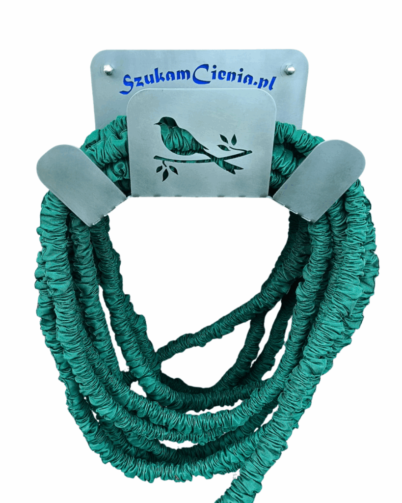 wieszak na wąż ogrodowy