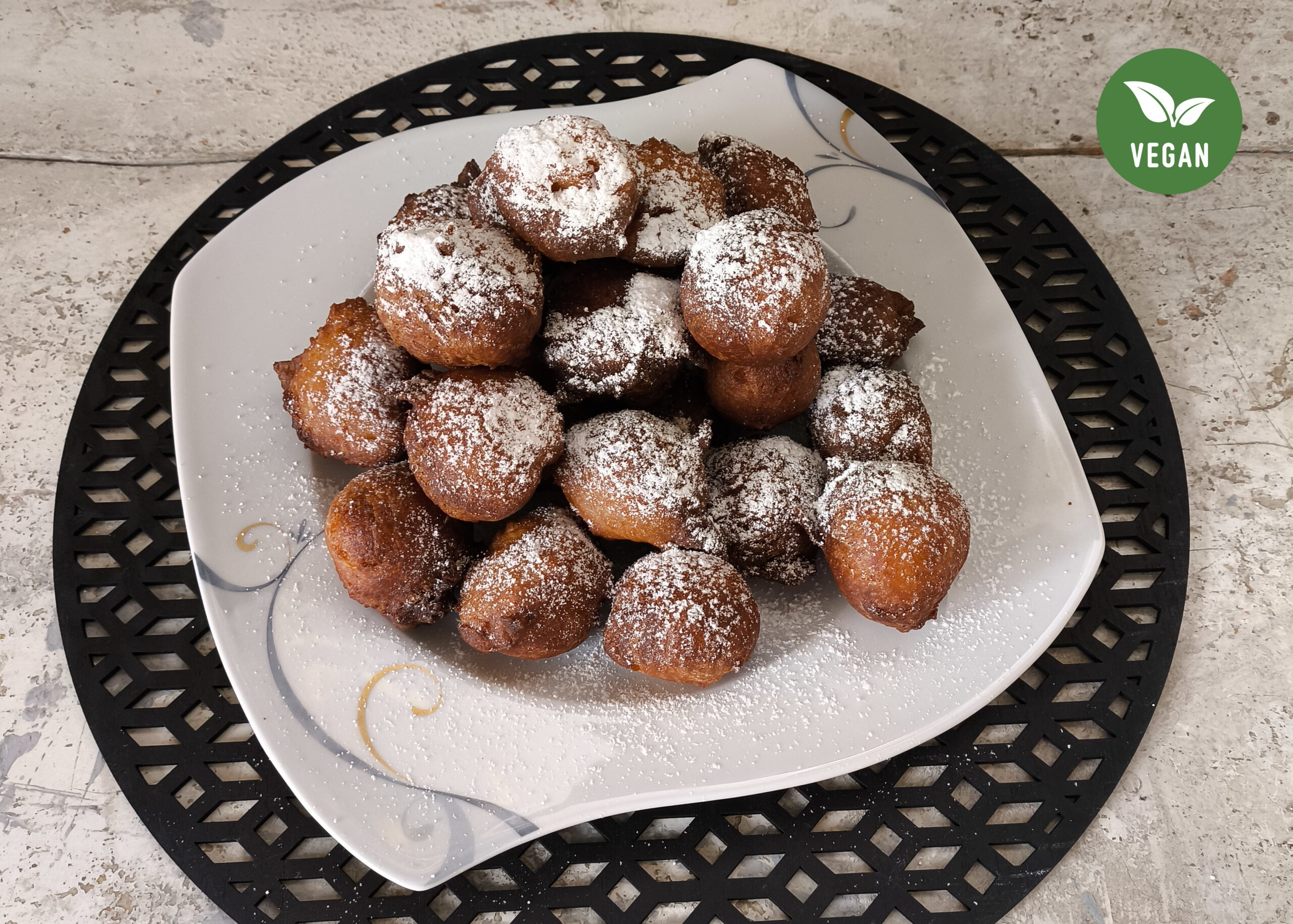 mini pączki wegańskie